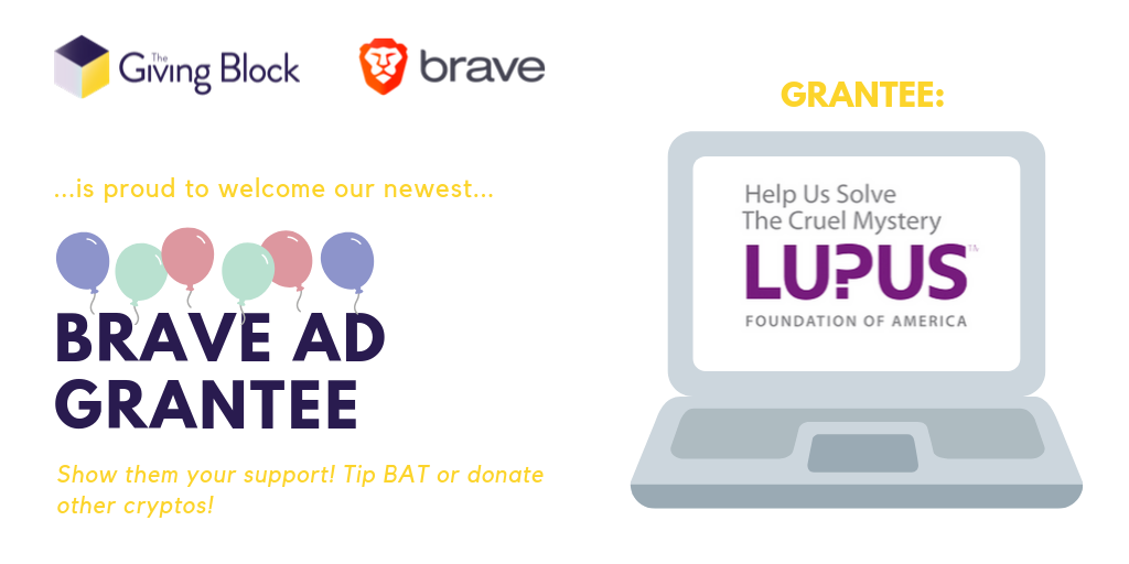 Brave Ad Grantee | The Giving Block