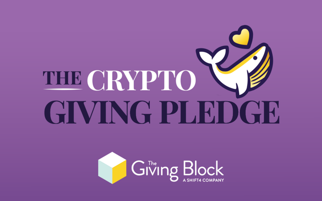 The Crypto Giving Pledge | Featured Image | The Giving Block