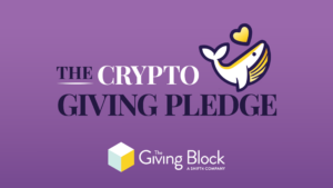 The Crypto Giving Pledge | Featured Image | The Giving Block