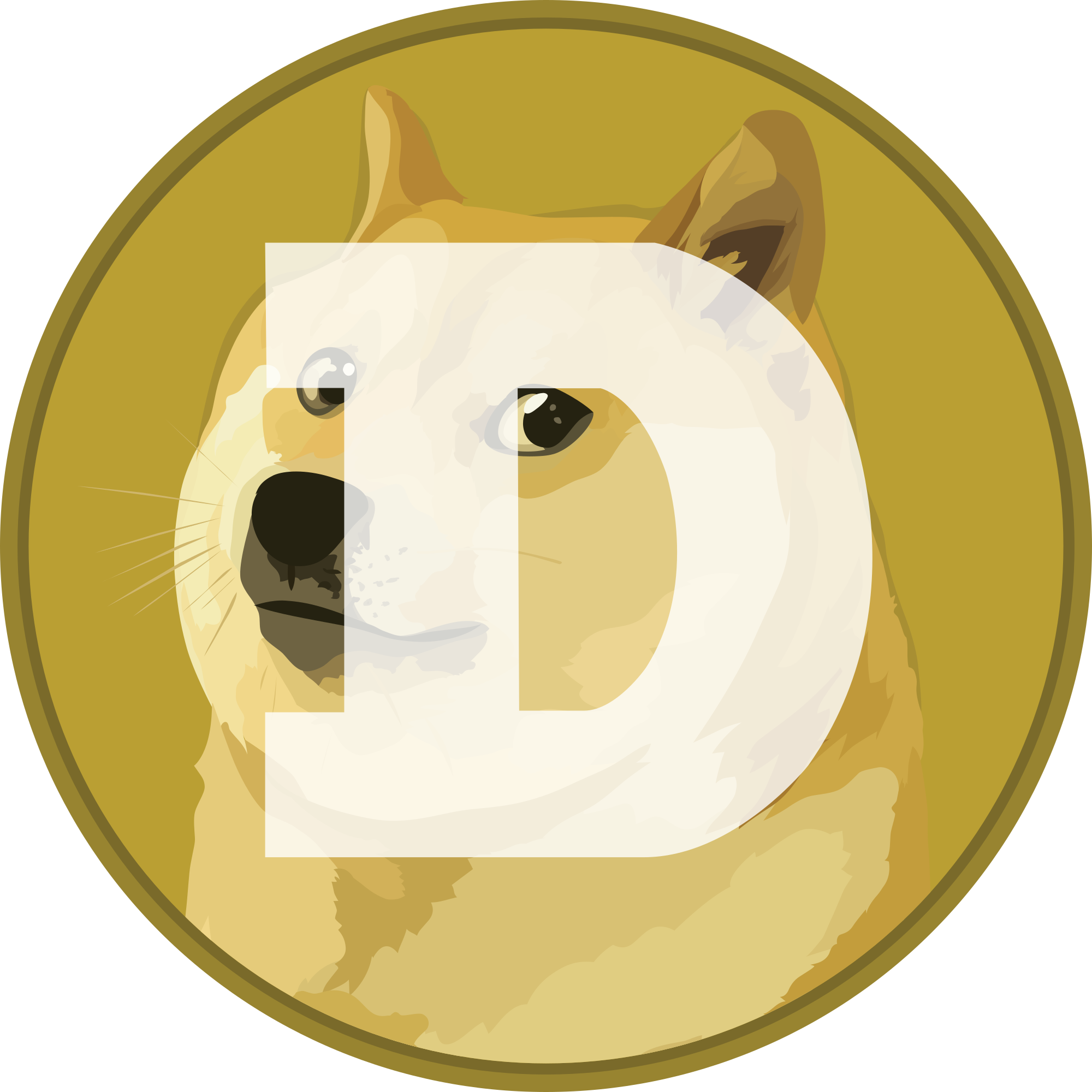 Dogecoin DOGE Logo | The Giving Block