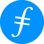 Filecoin FIL Logo |. The Giving Block