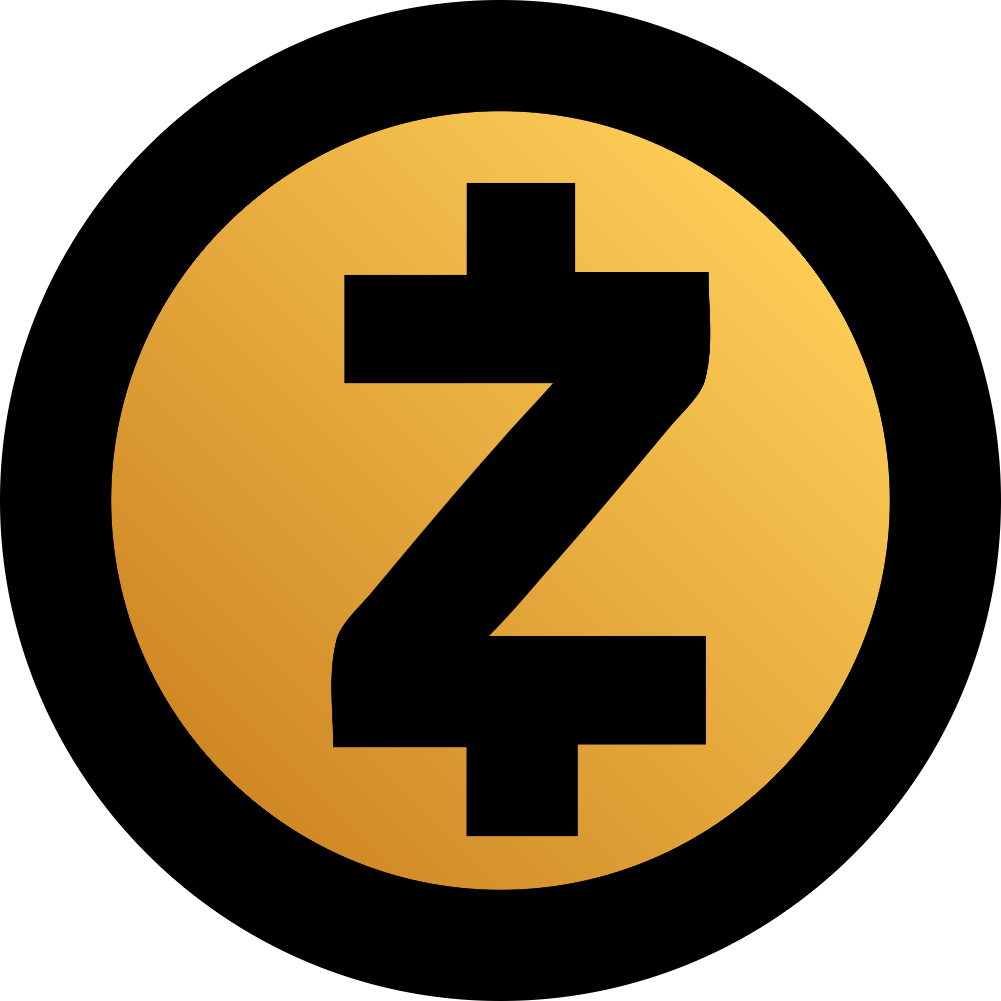 Zcash ZEC Logo | The Giving Block