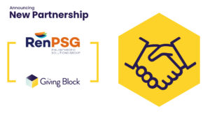 The Giving Block and RenPSG Announce Partnership