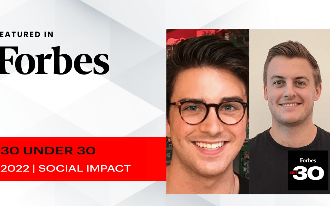 The Giving Block’s Founders Make Forbes 30 Under 30 Class of 2022