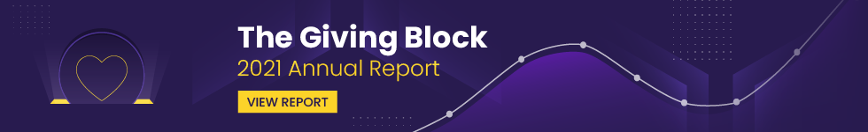 2021 Annual Report-website banner | The Giving Block