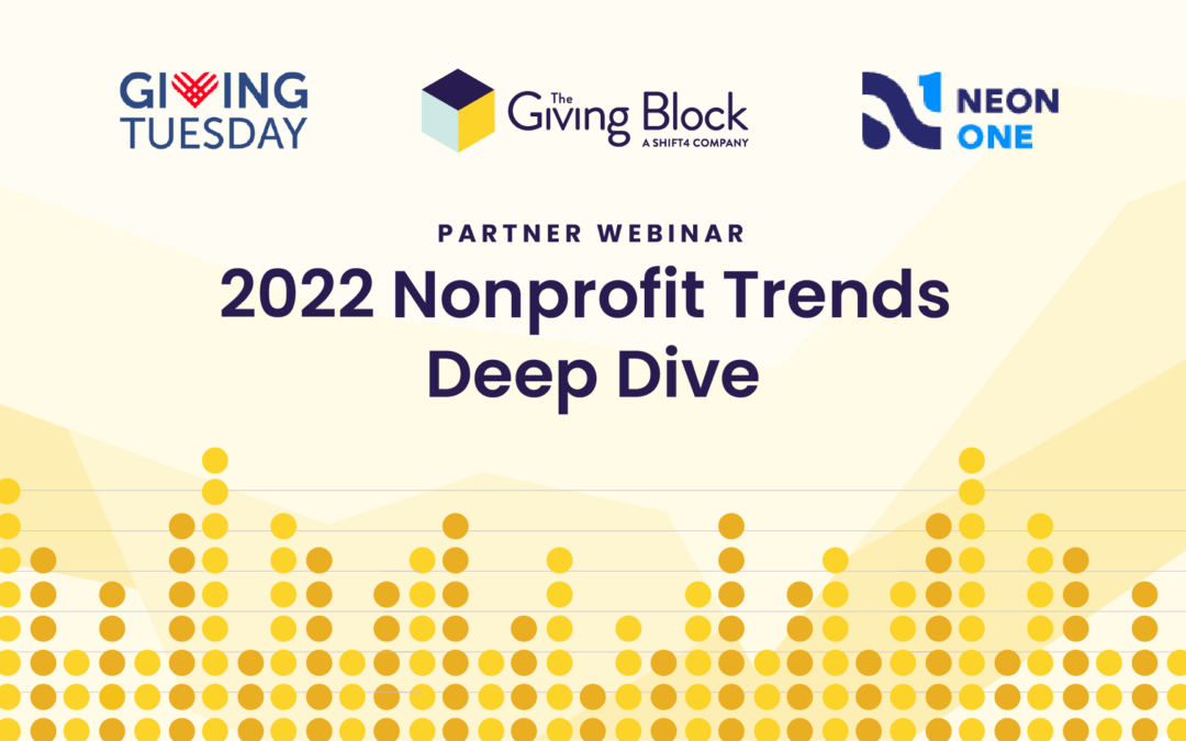[WEBINAR] 2022 Nonprofit Trends Deep Dive