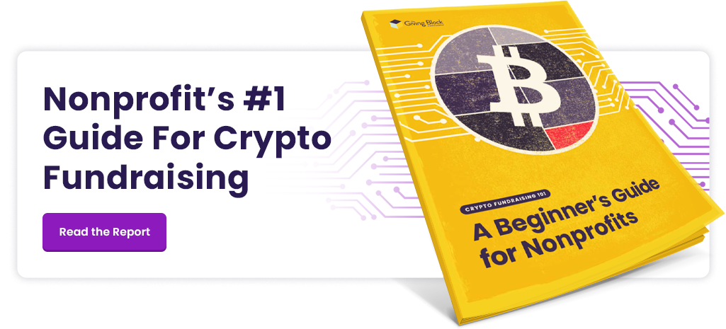 Nonprofits 1 Guide For Crypto Fundraising - Desktop | The Giving Block