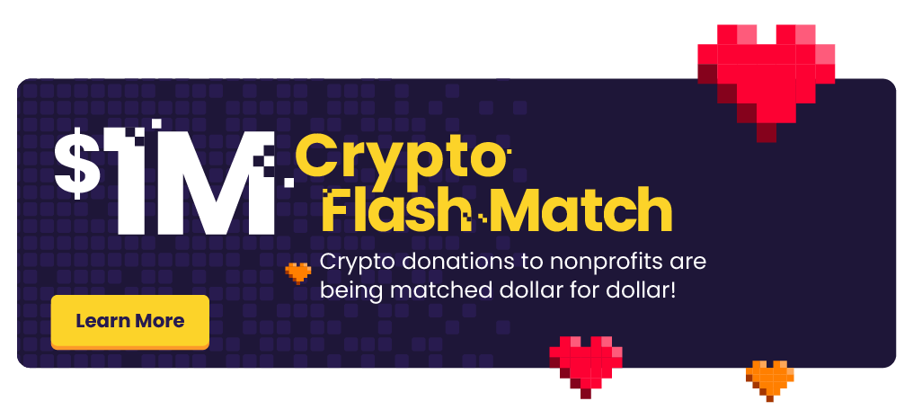 $1M Crypto Flash Match | The Giving Block