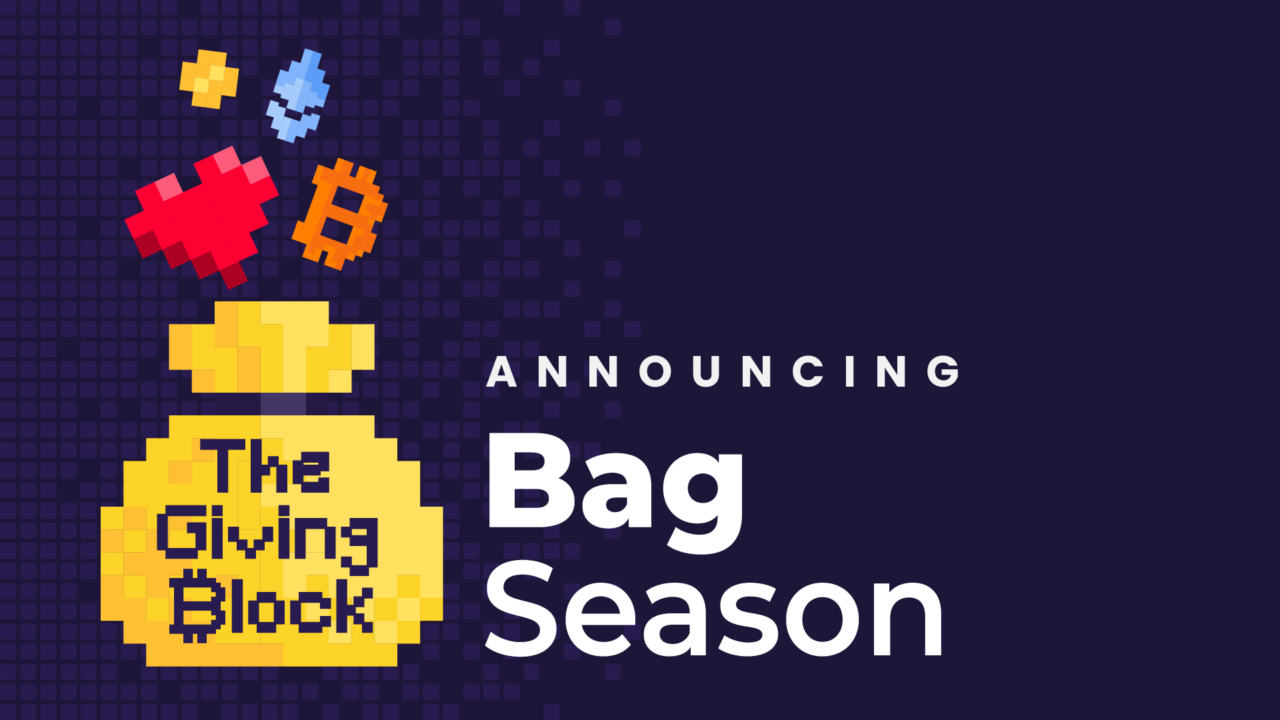 BLOG Announcing BAG SEASON The Giving Block 1280x720 