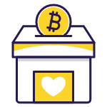Donate box icon | The Giving Block