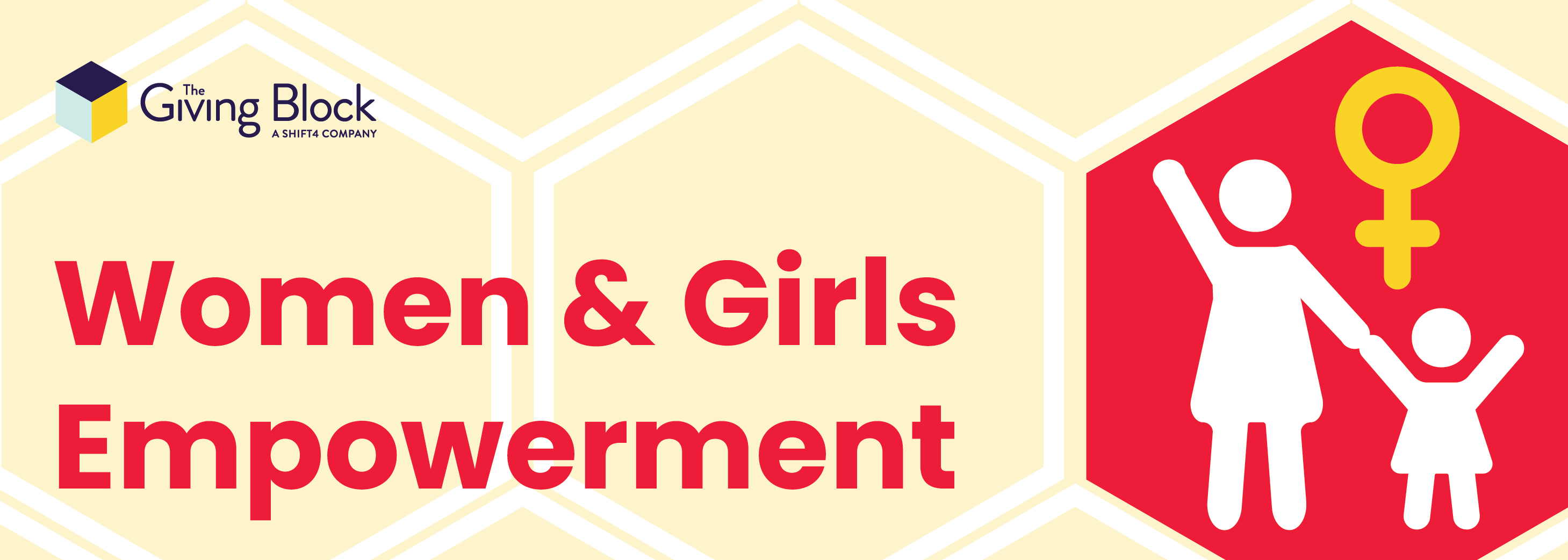 Header - Women Girls Empowerment | The Giving Block