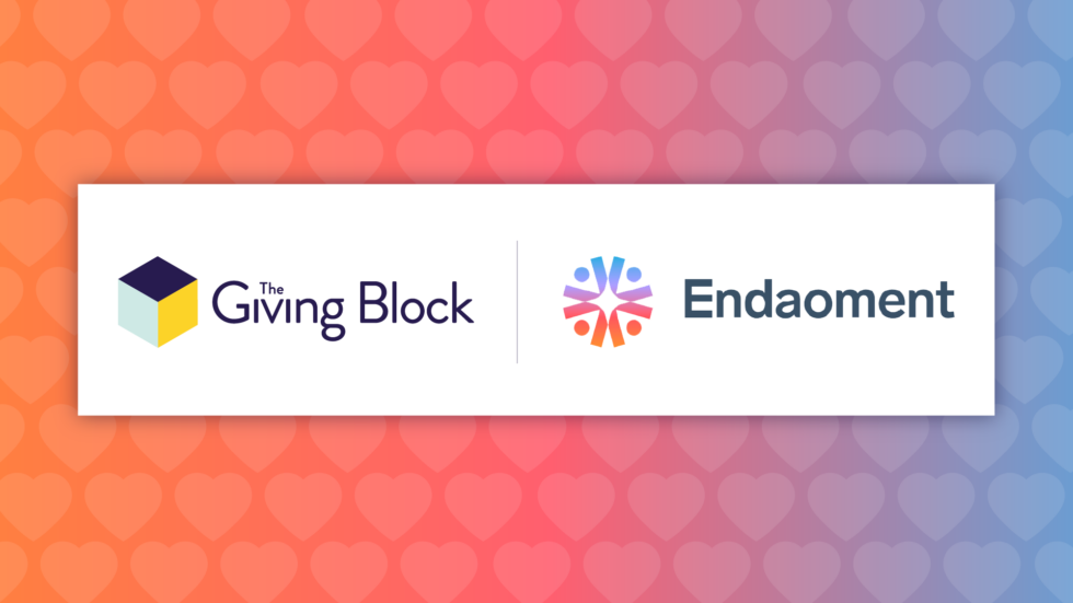 The Giving Block X Endaoment BLOG The Giving Block 980x551 