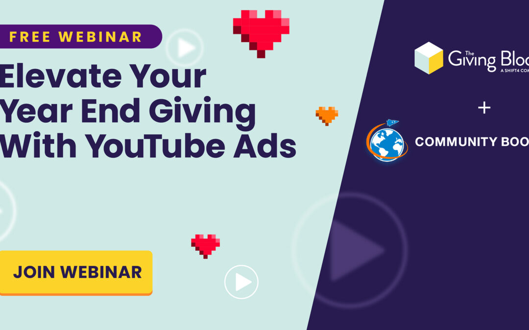 [WEBINAR] Elevate Your Giving With YouTube Ads with Community Boost