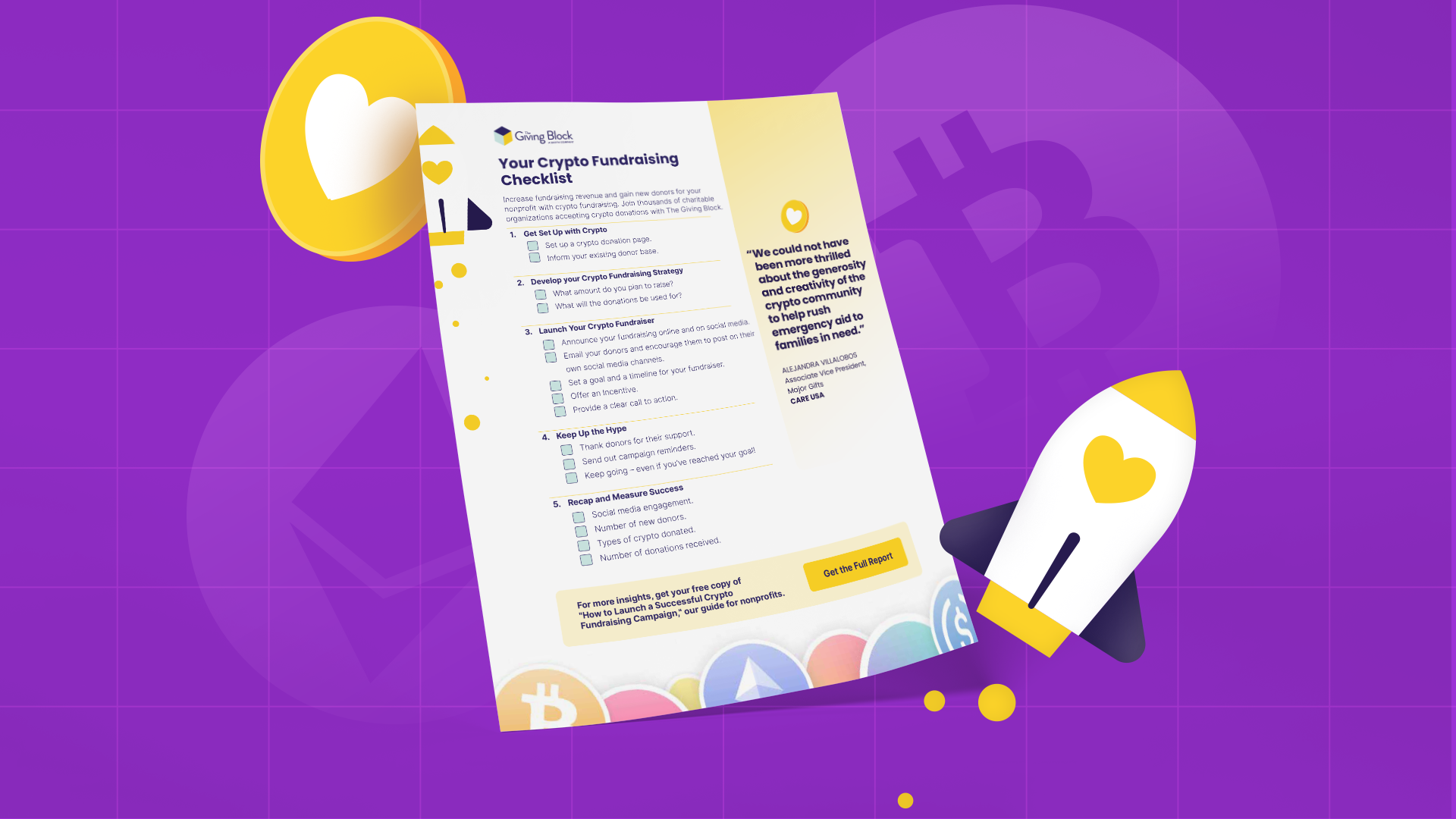 Crypto Fundraising Checklist for Nonprofits - Featured Image | The Giving Block