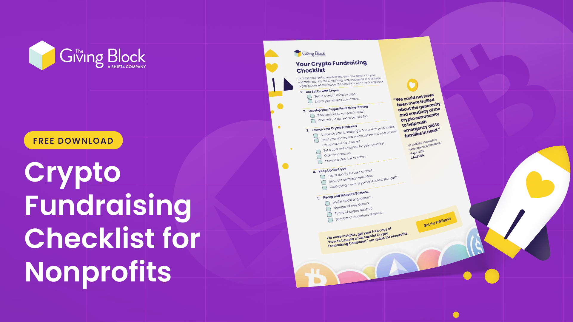 Crypto Fundraising Checklist For Nonprofits [Free Download]