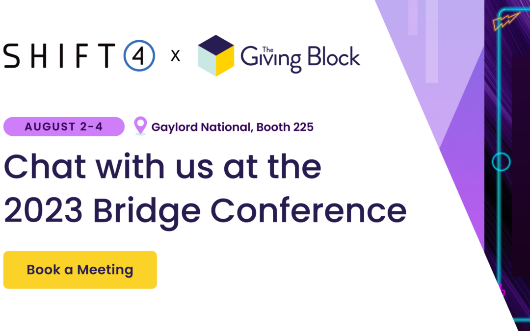 [CONFERENCE] Co-Exhibitor at Bridge 2023
