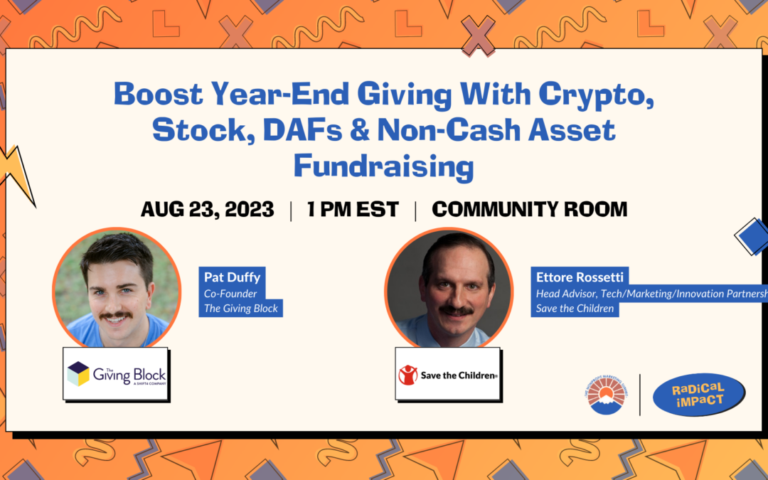 [VIRTUAL SUMMIT] Sponsor & Speaker at the Nonprofit Marketing Summit 2023