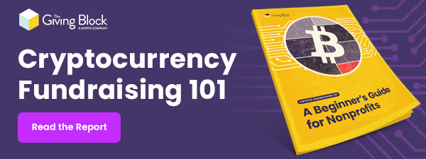 Download the Crypto Fundraising 101 Guide for Nonprofits