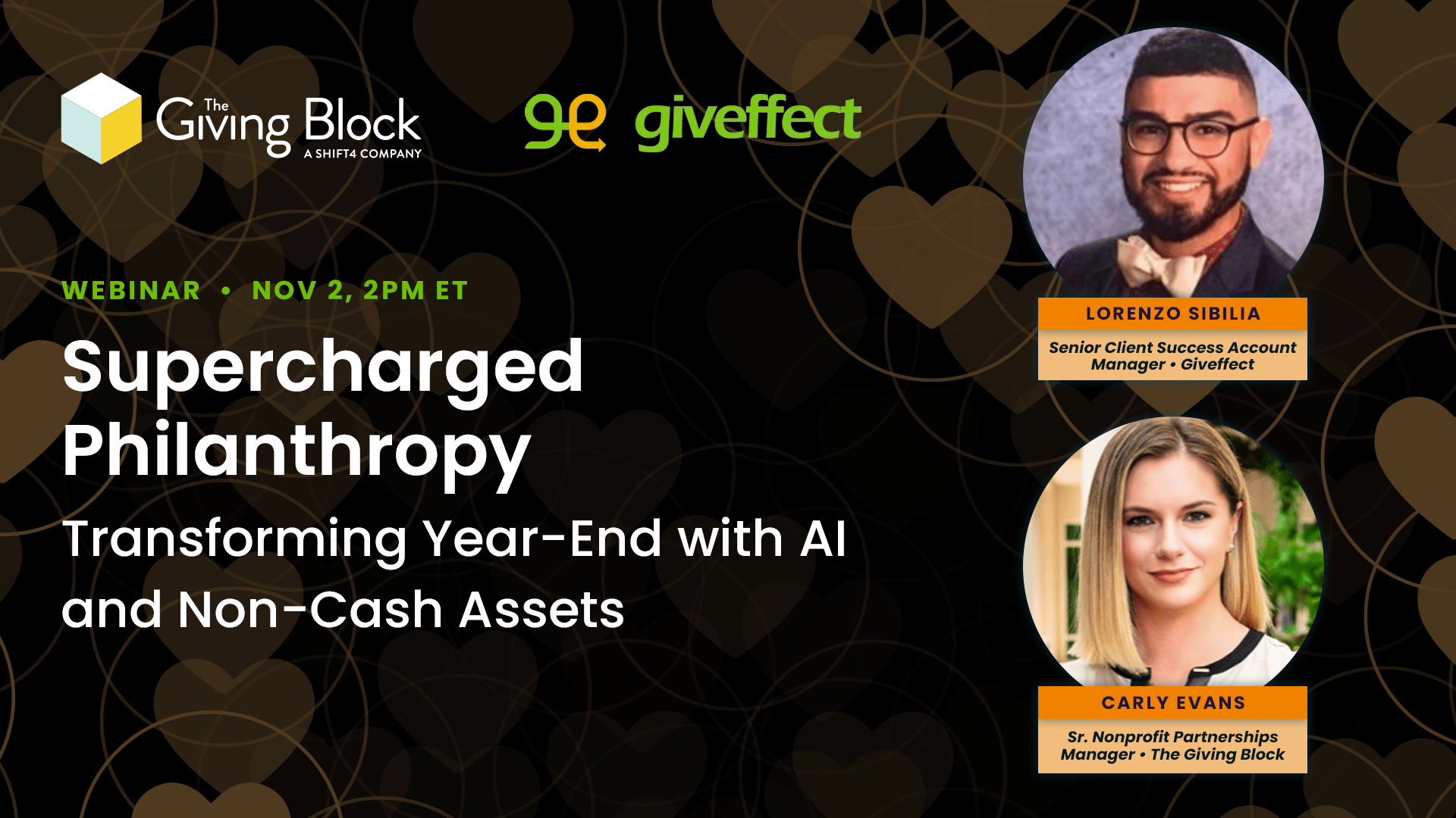 Supercharged Philanthropy Transforming Year-End with AI & Non-Cash Assets - EVENT | The Giving Block
