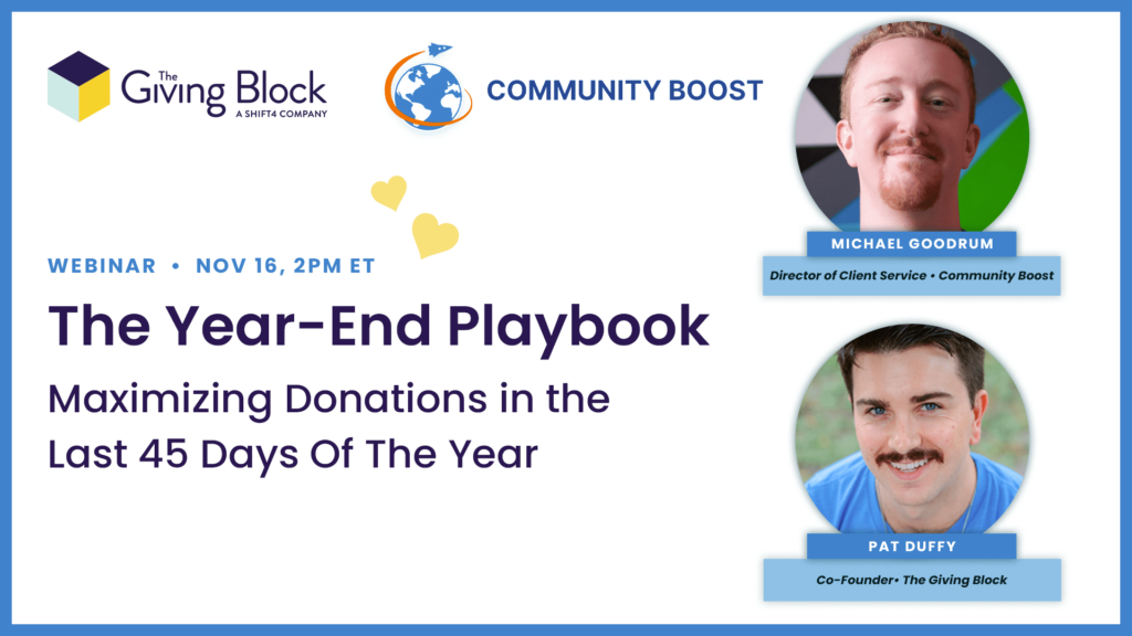 The Year-End Playbook - EVENT | The Giving Block
