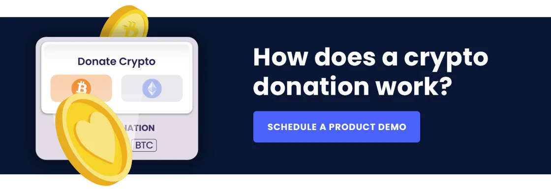 Schedule a Product Demo with The Giving Block