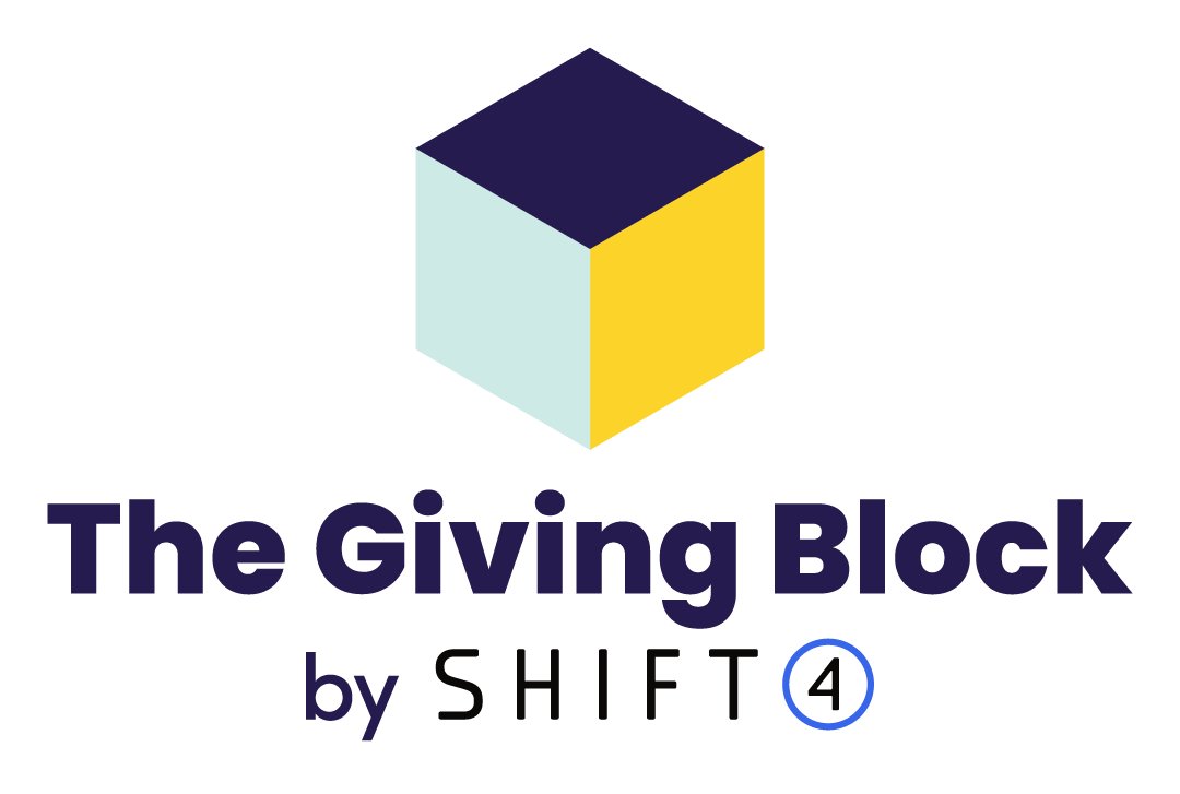 The Giving Block - Logo - Vertical Primary