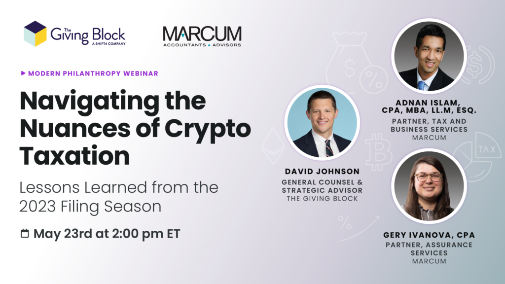 [WEBINAR] Navigating the Nuances of Crypto Taxation: Lessons Learned from the 2023 Filing Season