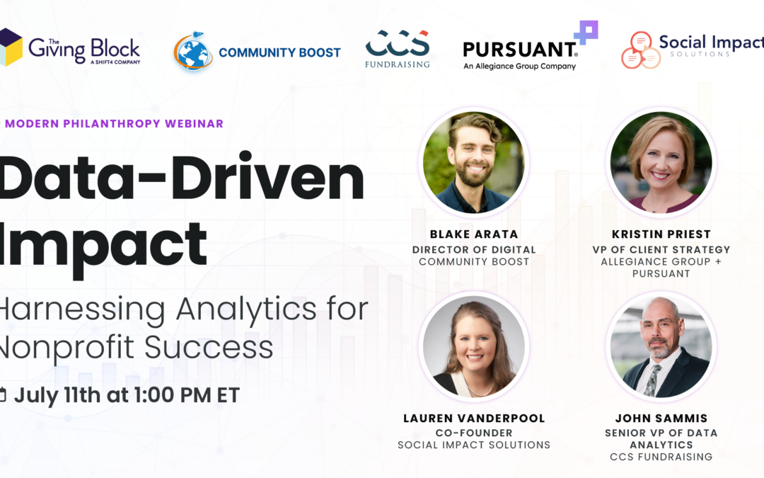 [WEBINAR] Data-Driven Impact: Harnessing Analytics for Nonprofit Success