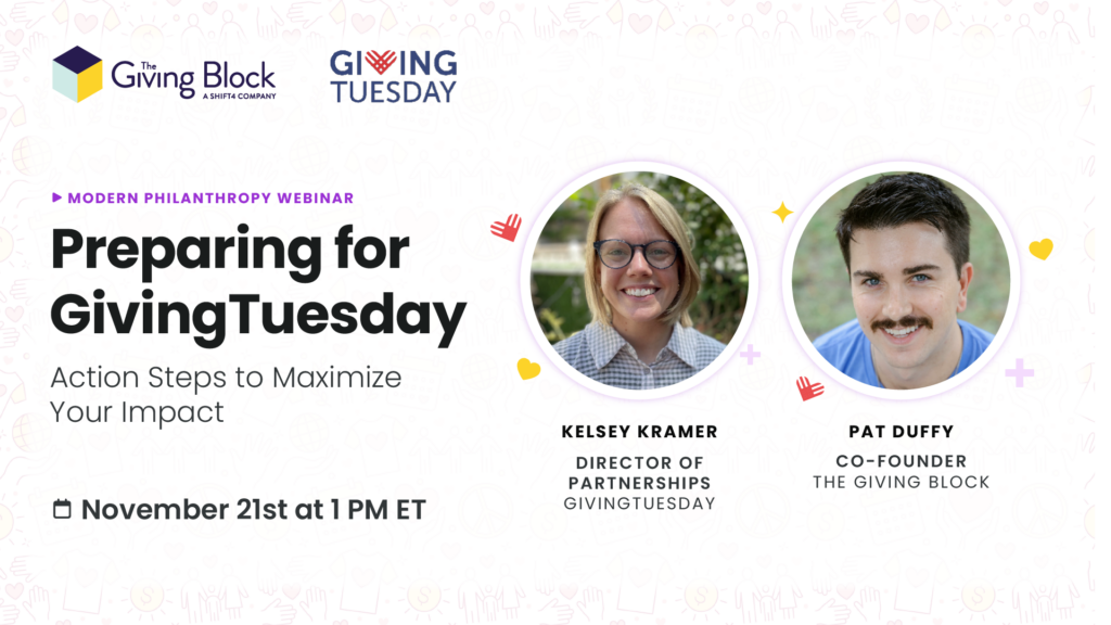 Webinar - Preparing For GivingTuesday: Action Steps to Maximize Your Impact