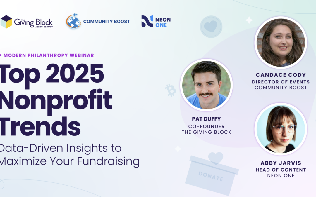 [Webinar] Top 2025 Nonprofit Trends: Data-Driven Insights to Maximize Your Fundraising