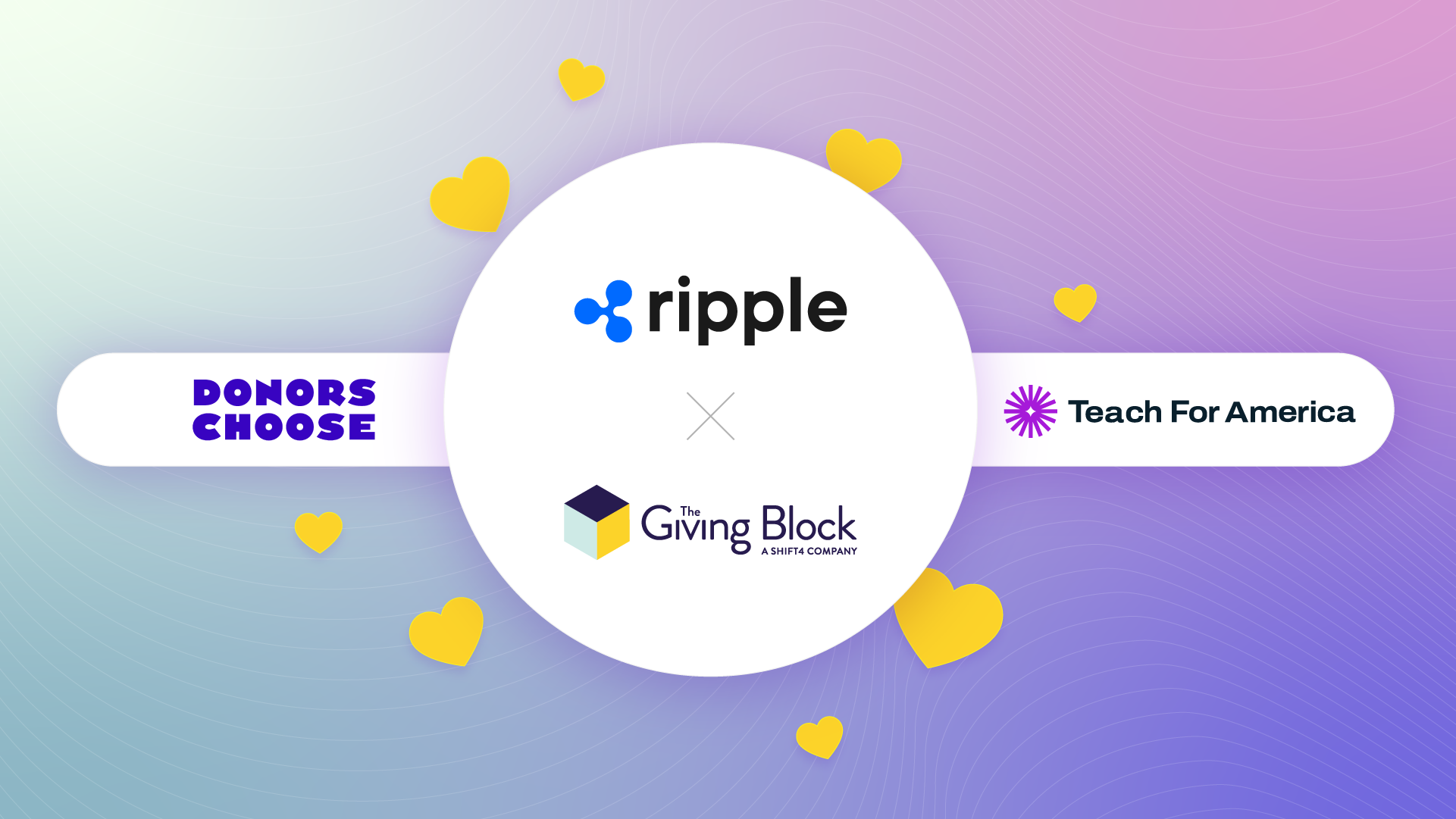 Ripple pledges $25M via The Giving Block