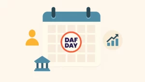 What is DAF Day Graphic | The Giving Block
