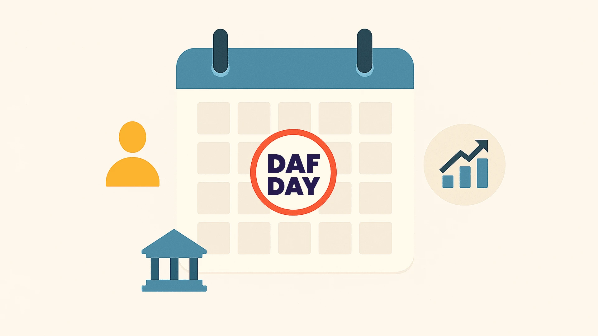 What is DAF Day Graphic | The Giving Block