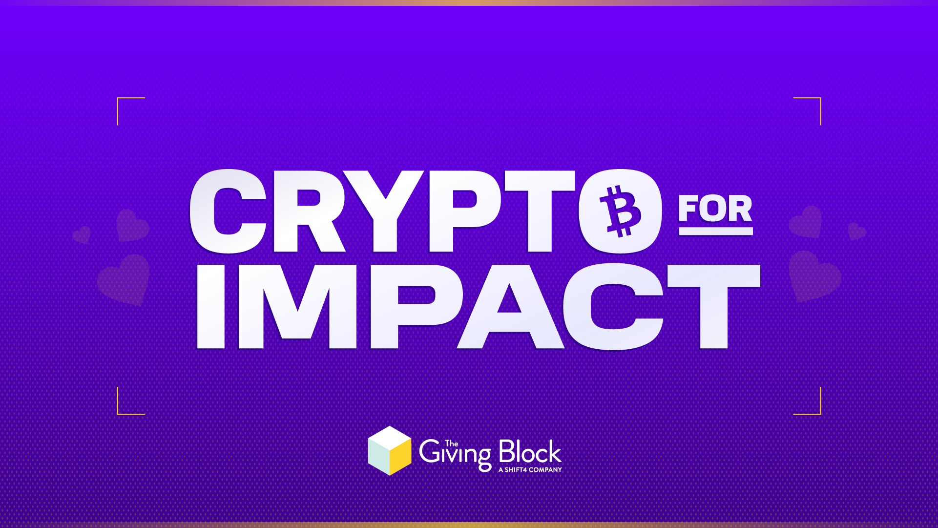 Crypto For Impact | The Giving Block