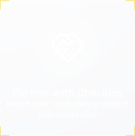 Partner with Charities