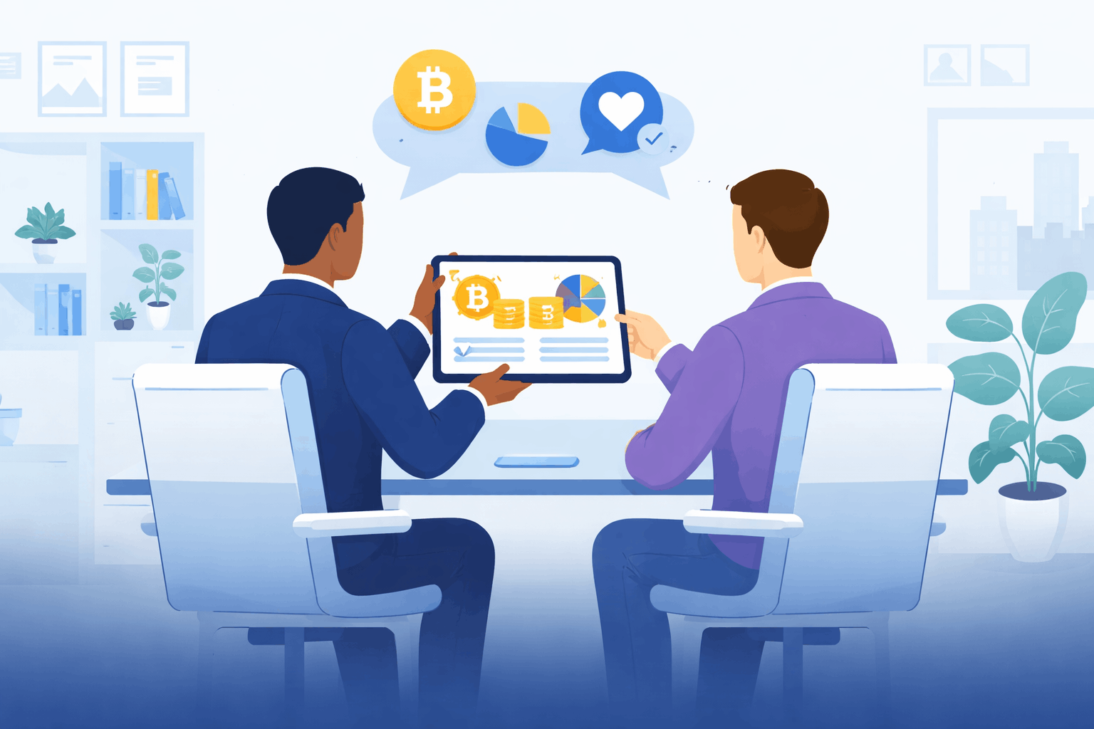 How to Talk to Your Financial Advisor About Donating Crypto to Charity Blog Graphic4.8.26