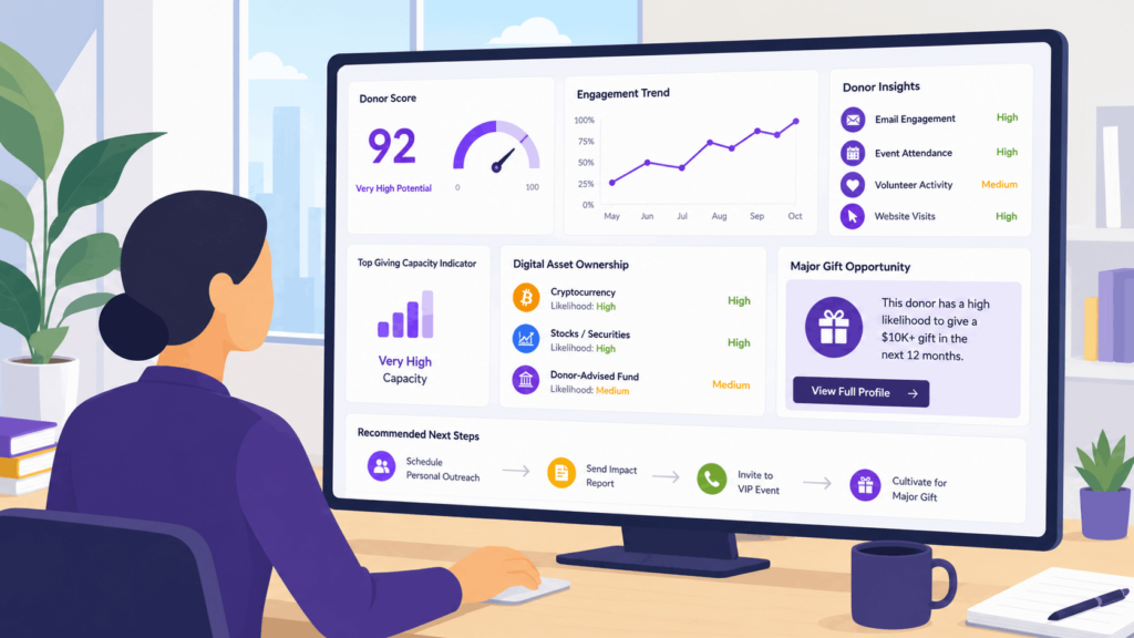 AI and Fundraising: How Nonprofits Can Identify High-Value Donors Faster