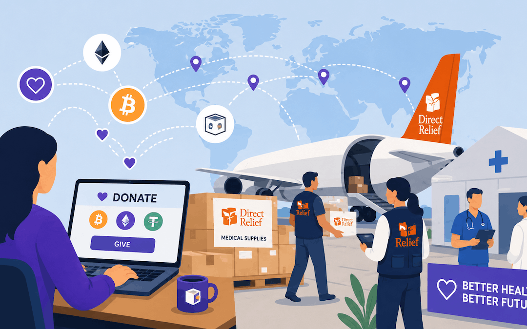 How Direct Relief Uses Innovation, Disaster Preparedness, and Crypto Donations to Save Lives Worldwide
