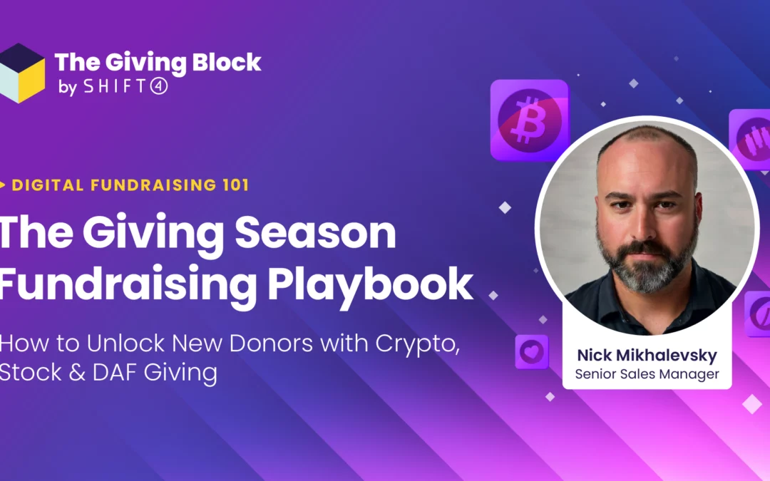 Digital Fundraising 101: The Giving Season Digital Fundraising Playbook
